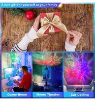 Proyector De Estrellas Y Astronauta Galaxy Luz Nocturna LED Decoración Para Dormitorio Regalo Para Niños Forma De Dibujos Animados Incluye Bombilla - details 10