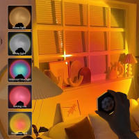 Lámpara De Escritorio Magnética Colgante En Color LED Para Armario Y Ambiente Luz De Noche Forma Estelar Sin Bombillas Incluidas - details 4