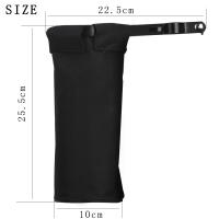 Bolsa De Tubo Para Palillos De Batería Negra Accesorios De Percusión Estilo Cilíndrico Hecho De Tela De Oxford Y Clip De Metal Resistente - details 2