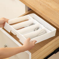Organizador De Cocina Ecológico Para Cuchillos Cucharas Y Tenedores Divisor De Cajones De Armario Moderno 4/5 Grid - details 3