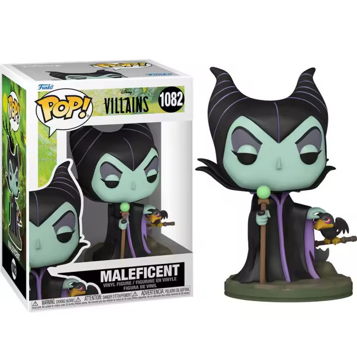 Figura Pop Disney Villains Maleficent-Figura de Vinilo Coleccionable - Idea de Regalo- Mercancia Oficial - Juguetes para Niños y Adultos - Movies Fans - Muñeco para Coleccionistas y Exposición - 1