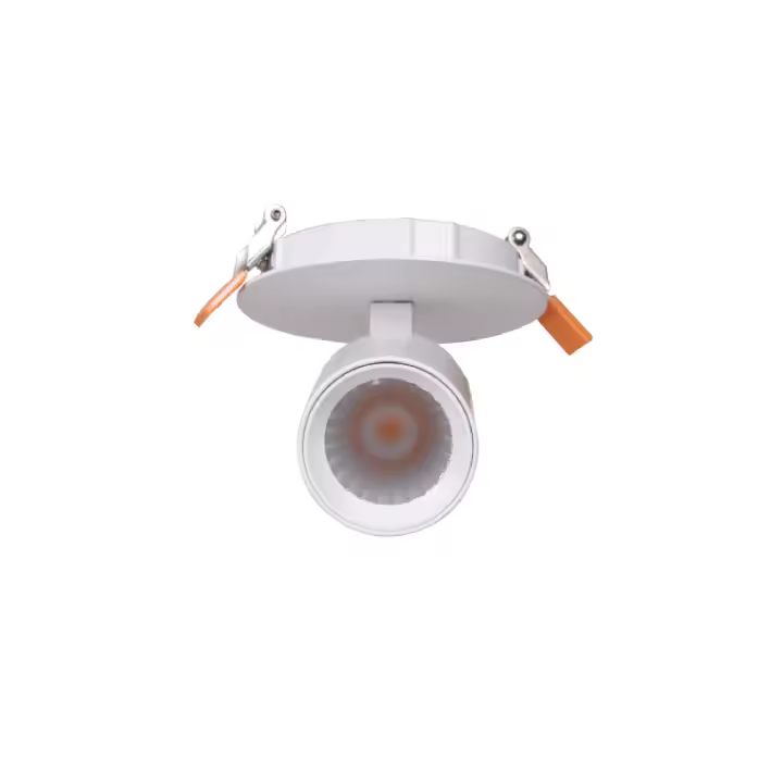 Ledkia Foco LED Empotrable 9W Aluminio Misoh (2700K - 4000K - 6000K) 38º Blanco CCT - 1