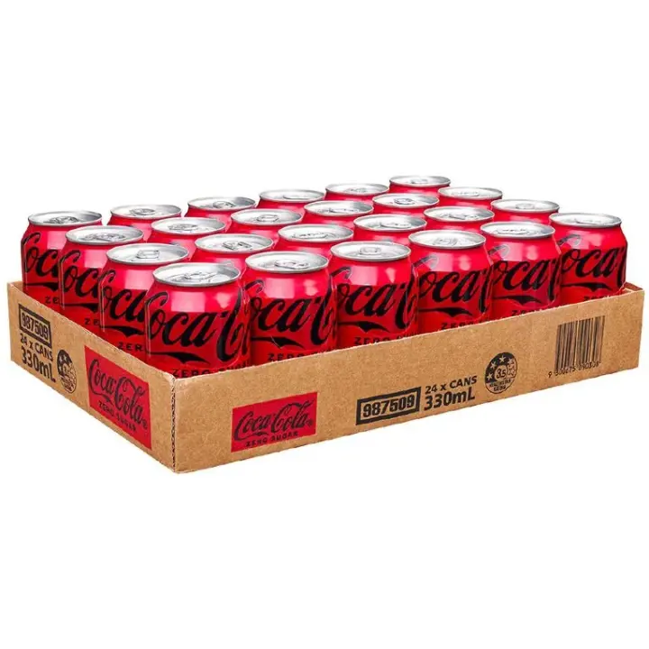 Cocacola Sabor  zero 33cl Lata caja 24 (total 7.92L) - 1