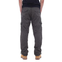 Pantalones Cargo Hombre FGKKS Con Multiple Bolsillos Y Cierre De Cremallera Algodón Puro Pantalones Rectos Casuales De Color Sólido Para Construcción - details 6