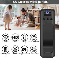 Cámara Mini Wifi 1080P Portátil Con Clip Cámara Digital Pequeña BodyCam Visión Nocturna Infrarroja DV Deportiva - details 5
