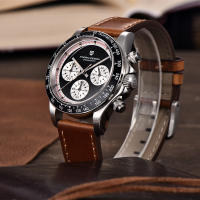 Reloj Deportivo Para Hombre PAGANI DESIGN V2 40MM Cuarzo Vidrio De Zafiro Luminoso Cronógrafo Acero Inoxidable Resistente Al Agua - details 8