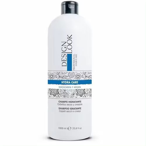 Champu hidratante cabellos secos y crespos 1000ML  DESIGN LOOK - 1
