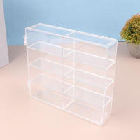 Caja De Almacenamiento Para Coches a Escala 1:64 Con 8 Ranuras Transparentes Protector Contra Polvo Para Colección De Juguetes - details 14