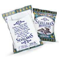 Pipas sevillanas caja 10 unidades saladas sabor Sevilla con arte mejor calidad - details 0