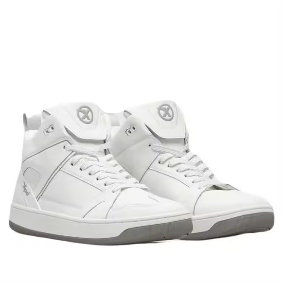 Botas moto XPD Moto-1 Leather Blanco - 1