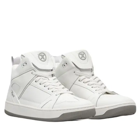 Botas moto XPD Moto-1 Leather Blanco - 1