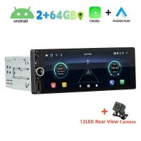Radio con GPS para coche, reproductor Multimedia con Android, 1 Din, inalámbrico, CarPlay, Wifi, Bluetooth, FM, RDS, USB, pantalla de 6,86 pulgadas - details 12