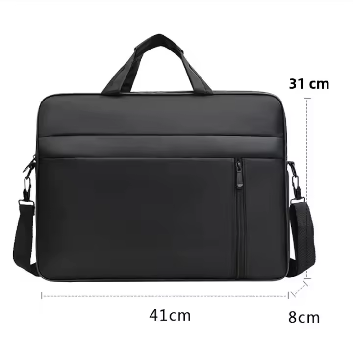 Bolsa Para Portátil Compatible Con MacBook Air pro Retina 15.6 Pulgadas Funda Para PC Tableta Cubierta Para Lenovo Air HP Dell Accesorios Negro Tamaño Approx 41x31x8cm - 1
