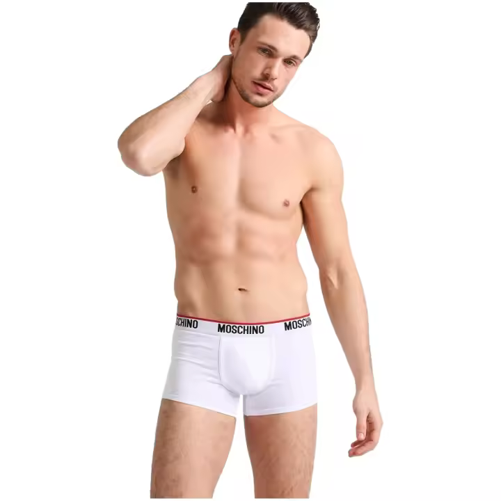 MOSCHINO - Pack 2 Bóxer con Logo y Vivos en Contraste - 1