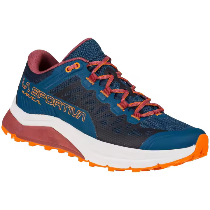 Zapatillas marca La Sportiva modelo 46V628407 para mujer en color azul - 1