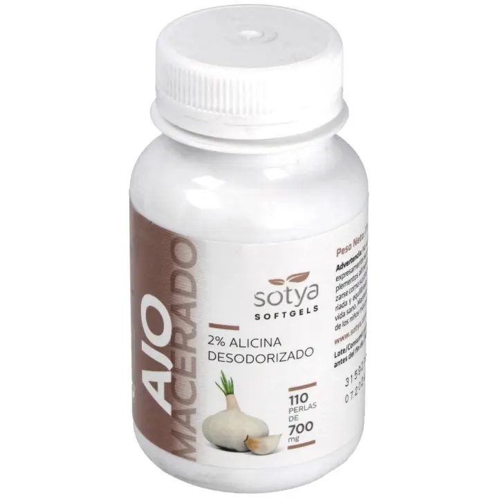 Sotya Ajo Macerado 500Mg 110 Perlas - 1