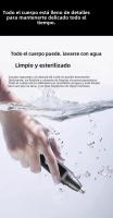 Afeitadora De Nariz Y Orejas Eléctrica Recargable Para Hombres Y Mujeres Mini Portátil Baja Ruido Corte Preciso De Pelo De Nariz - details 9
