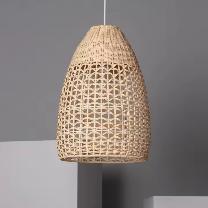 Ledkia Lámpara Colgante Ratán Jinan ILUZZIA - 1