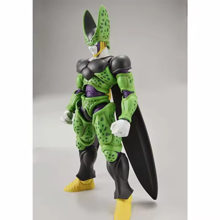 Figura bandai dragon ball z celula perfecto model kit 14 cm figure - rise standard 83279p - 1