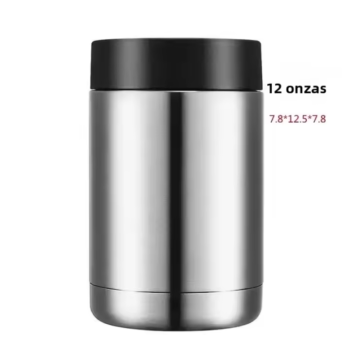 Refrigerador De Botella De Vino De Acero Inoxidable Doble Capa Aislada Para Cerveza Y Coca Estuche De Bar Accesorio De Bares - 1