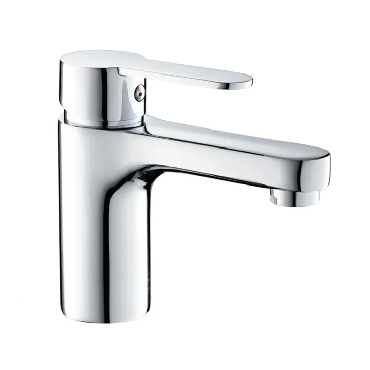 Grifo Monomando de Lavabo Victoria Plus Cromado Cuerpo Liso A5A324FC00 - 1