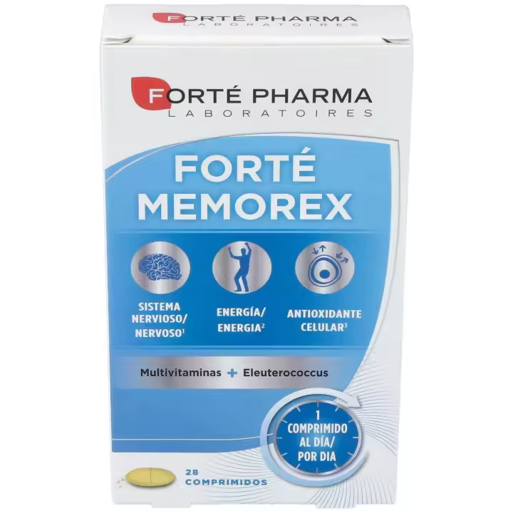 Forté Memorex Multivitaminas + Eleuterococcus 28 Comprimidos - 1