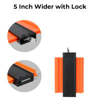 Laminate Tiles Meethulp Gauge Alloy Edge Shaping Wood Measure Ruler Adjustable Lock Contour Gauge Profile Duplicator Tool Para Tiling - details 11
