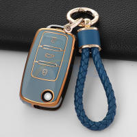 Funda De Llave De Coche TPU Para VW Volkswagen Polo Tiguan Passat B5 B6 B7 Golf 4 5 6 MK6 Jetta Lavida Skoda Octavia - details 6