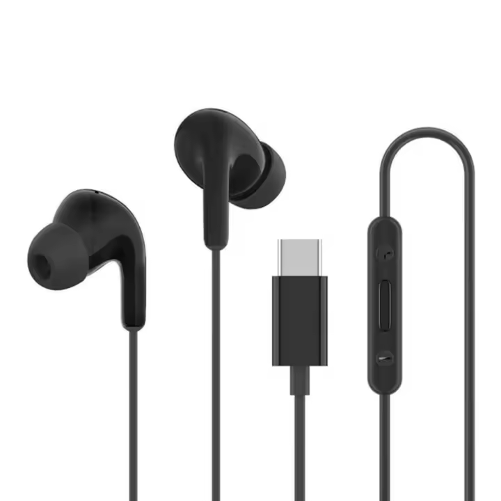 AURICULARES XIAOMI MI DUAL DRIVE USB-C CON MICRO NEGRO - 1