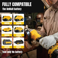 Amoladora angular sin escobillas de 125MM, máquina de corte de Metal MaAchine, pulidora eléctrica de carga para baterías Dewalt de 20V - details 0