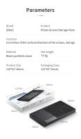 Organizador De Tornillos Qianli Con Almacenamiento Vertical Y Magnéticos Suaves/Duros Alta Eficiencia Extracción De Tornillos Para Teléfonos - details 9