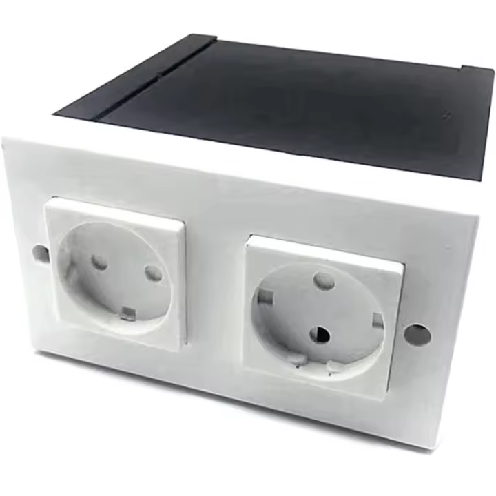 Caja de almacenamiento de pared segura, caja de enchufe falsa, soporte para llaves, caja de almacenamiento de llaves al ai - 1