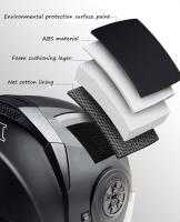 La Motocicleta Profesional Racing Flip Up Casco Material Modular Cascos Doble Lente Abs - details 1