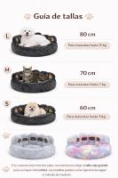 Cama forma de Huella para perros y gatos 60/70/80cm - details 0