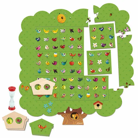 Bird Tree: Juego de Observacion para niños a partir de 3 años. (1 a 4 jugadores) - 1