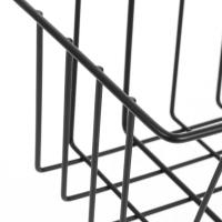 Cesta Colgante De Hierro Para Organizar Almacenamiento En El Baño Y Cocina Estantería Colgante Para Compras Caja De Almacenamiento Plegable - details 3