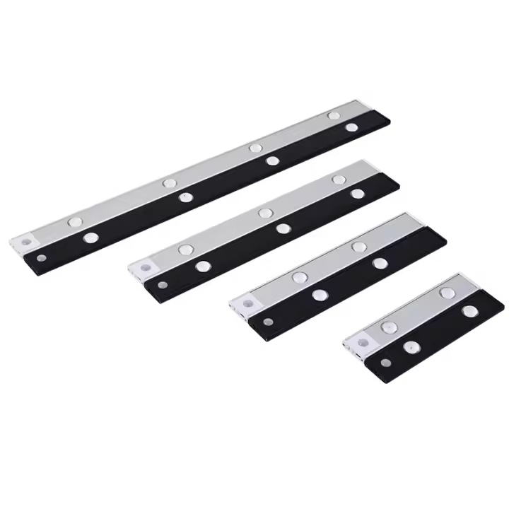 Luz Nocturna Sensor De Movimiento Ultra Delgada Inalámbrica LED Para Armario De Cocina Dormitorio Iluminación Interior 20/30/40/50CM - 1