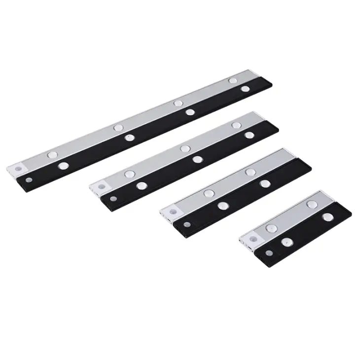 Luz Nocturna Sensor De Movimiento Ultra Delgada Inalámbrica LED Para Armario De Cocina Dormitorio Iluminación Interior 20/30/40/50CM - 1