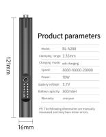 Mini Grabadora Eléctrica Sin Cable 4.2V 5000-10000-18000r Herramienta Rotativa Para Joyería Y Metal Tratamiento De Superficie - details 34