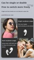 Auriculares Inalámbricos Pro6 De Moda Nueva Logo Original 2do 3er Hifi Auriculares In-ear Para iPhone Con Control Táctil Y Soporte Para Siri Y Google Assistant - details 1