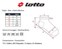 Calcetines Mujer cortos Art. Martina LOTTO Pack de 9, 12 y 15 Pares - details 0