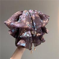 Clip Para El Cabello De Floración Linda Con Lazo Para Cola De Caballo Accesorio De Peinado Para Mujer Estilo Fashion - details 4
