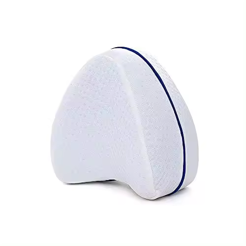 Jonzzy Almohada viscoelástica. Almohadas cervicales para Dormir. Almohada para Dormir de Lado. Almohada de piernas para Dormir. Ideal para Dormir y aliviar Dolores como el de Espalda (Forma de U) - 1