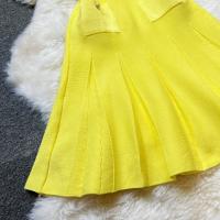 Vestido Corto Plisado De Moda Verano 2025 Para Mujer YuooMuoo Con Cuello Redondo Y Cintura Ajustada Vestido De Fiesta A-line Streetwear - details 6