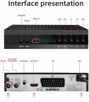 Nueva Version 2024 Español TDT GRABADOR Decodificador  TV DVB-T T2 H265 HEVC FTA Full HD PVR, USB, HDMI, SCART, Sintonizador de TV Digital Terrestre, Receptor Digital de Alta definición Full HD 1080p HD JN 821T2 TV Graba en HD - details 6