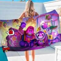 Toalla De Playa Microfibra Brawl Fashion Juego Quick Dry Toalla De Piscina Para Viaje Yoga Toalla De Sandía Toalla De Baño Rectangular Tela De Algodón Tejida - details 9