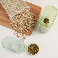 Caja De Almacenamiento Transparente Y Sellada De Gran Capacidad Para Cereales Granos Y Frijoles Material PP Estilo Moderno - details 6