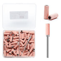 80pcs Mini Cabezas De Pulido De Arena 3mm Para Uñas Accesorios Para Máquina De Manicura Eléctrica Herramientas De Perfuración De Uñas - details 5