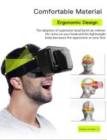 Gafas De Realidad Virtual VR Para TV Y Videojuegos Compatible Con iOS Y Android Gafas 3D Gafas De Realidad Virtual Con Controlador Sensor Inalámbrico Gafas Binoculares Para Smartphone - details 6