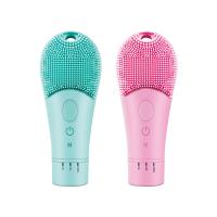 Limpiafaccia Eléctrico Recargable Ultrasonido Vibration Silicón Portátil Masajeador Facial Eléctrico Para El Hogar - details 6